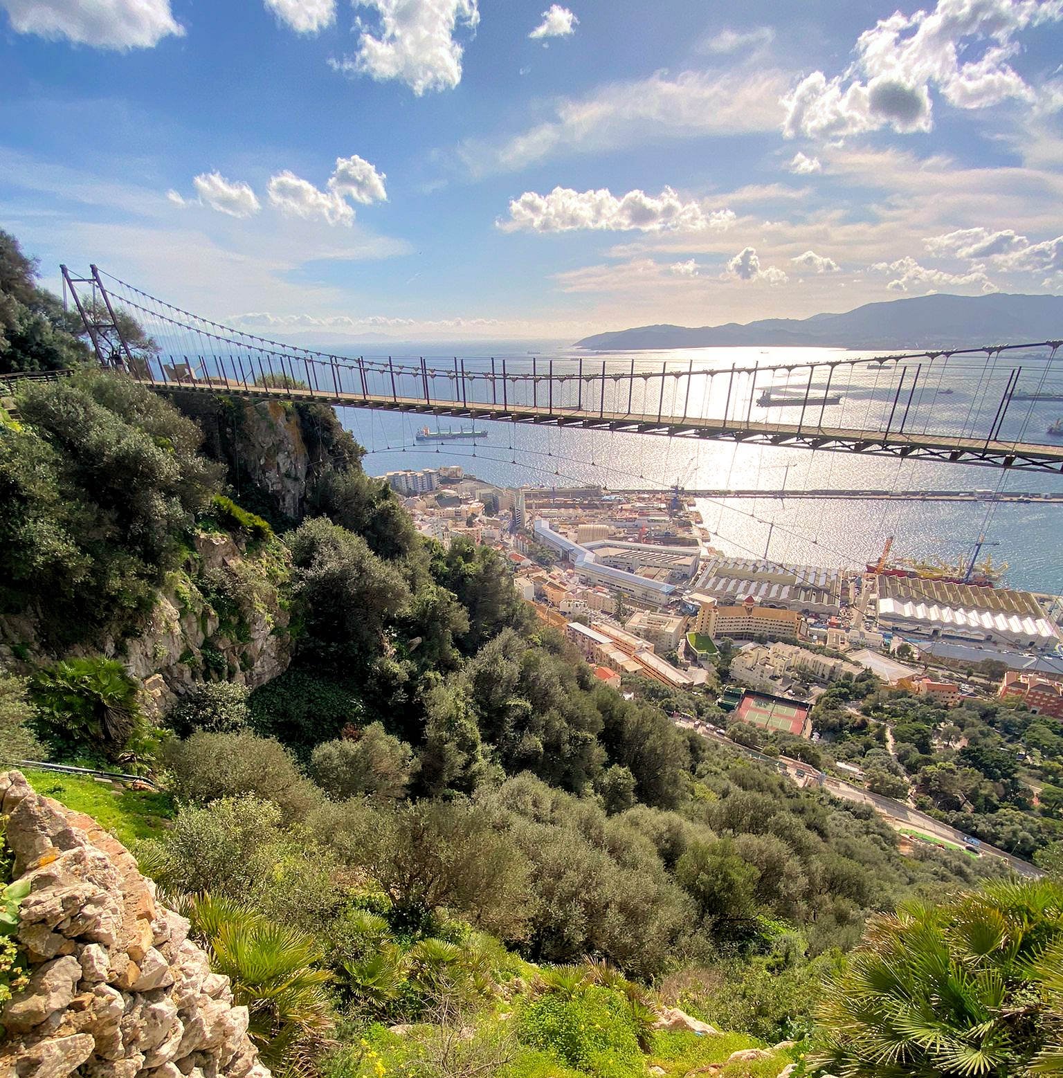 top sights in Gibraltar including skywalk tunnels and europa point