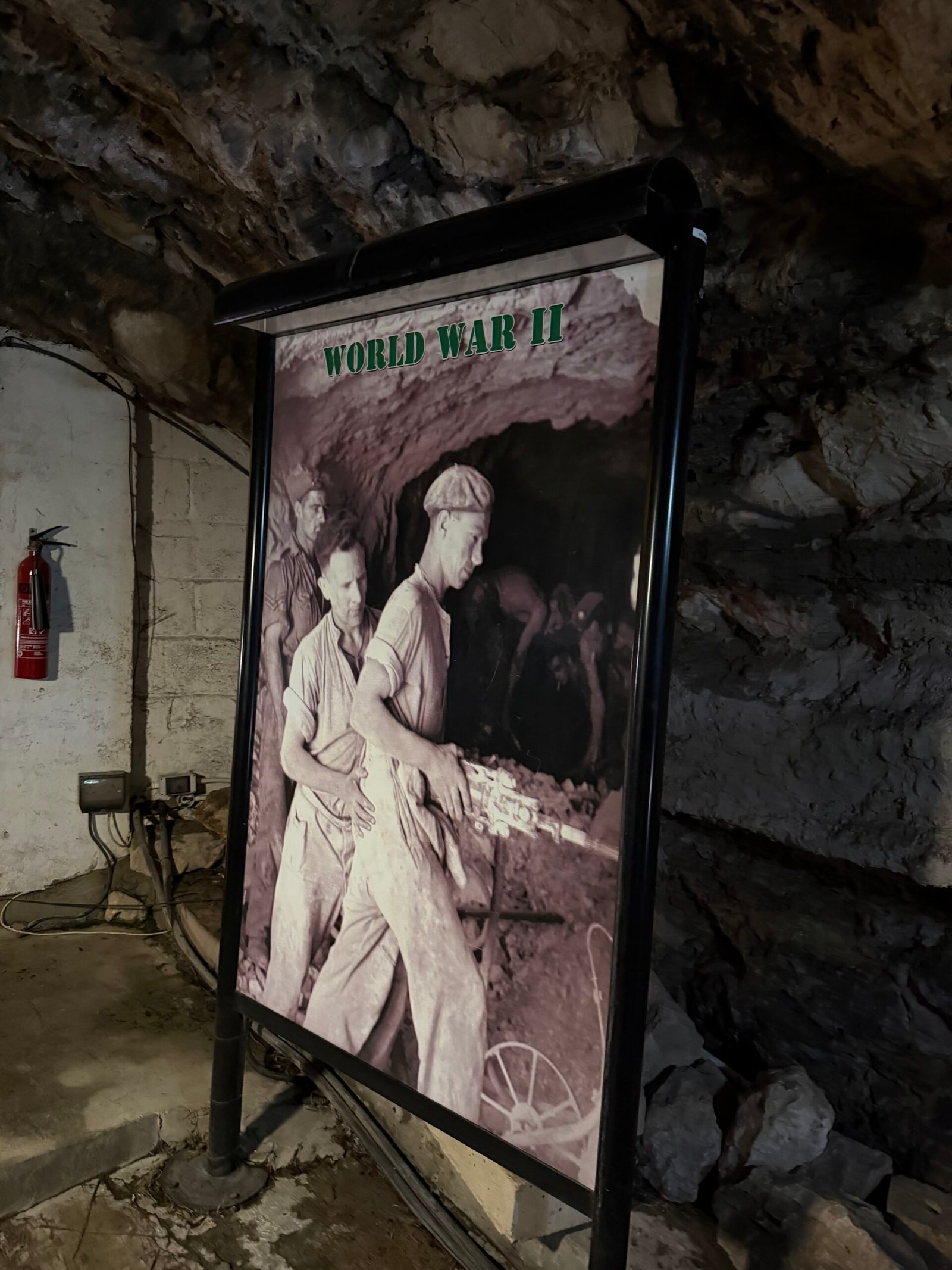 Great Siege Tunnels Gibraltar views