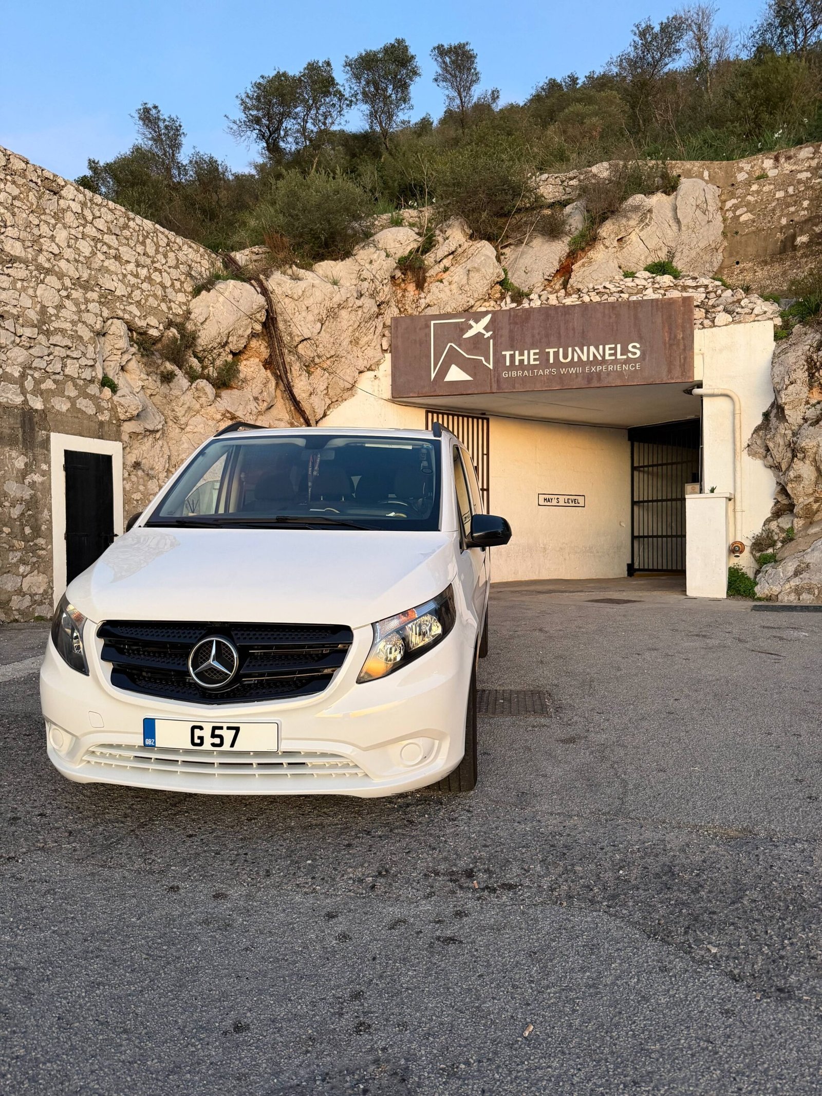 WWII Tunnels Gibraltar tour vehicle