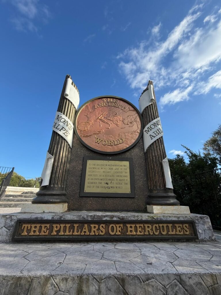 Pillars of Hercules Gibraltar monument