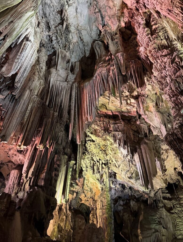 St Michael's Cave Gibraltar stalactites